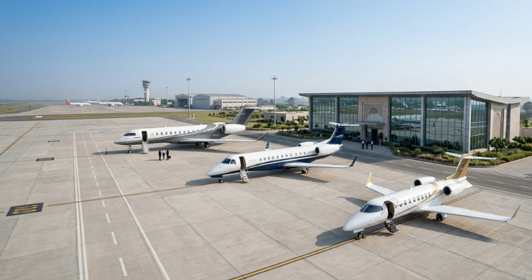 Private Jet vs First Class India